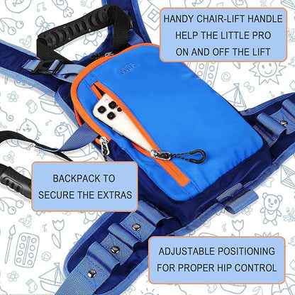 QOGIR Ski and Snowboard Harness for Kids: Learn to Ski and Teach Your Child The Speed Control