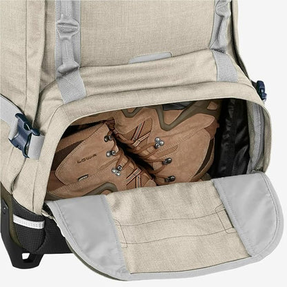 eagle creek Expanse ORV 2-Wheel 36" Trunk – Wheeled Duffel Bag for Travel & Adventure – Durable, Weather-Resistant Fabric – Heavy-Duty Handles – Wet & Dry Compartment – Beige