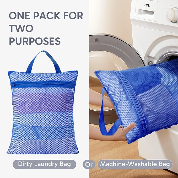 ALL INCLUDED 10 Set Durable Packing Cubes for Suitcases,OlarHike Essentials for Travel,UPGRADED Anti-Tear Stitching, NEW Improved Luggage Packing Organizers for Travel Accessories (Deep Blue)