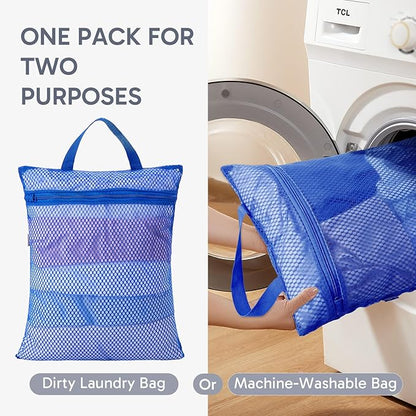 ALL INCLUDED 10 Set Durable Packing Cubes for Suitcases,OlarHike Essentials for Travel,UPGRADED Anti-Tear Stitching, NEW Improved Luggage Packing Organizers for Travel Accessories (Deep Blue)