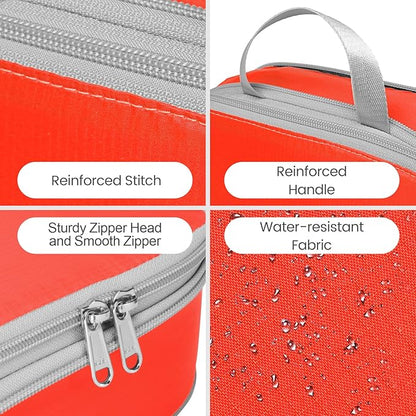 Cambond Compression Packing Cubes for Travel Women - Expandable Travel Bags Luggage Organizers Travel Essentials Compression Cubes for Travel Carry on Suitcases Organizer