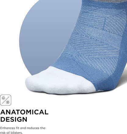 Feetures Elite Golf Max Cushion Tab Ankle Socks - Sport Sock with Targeted Compression