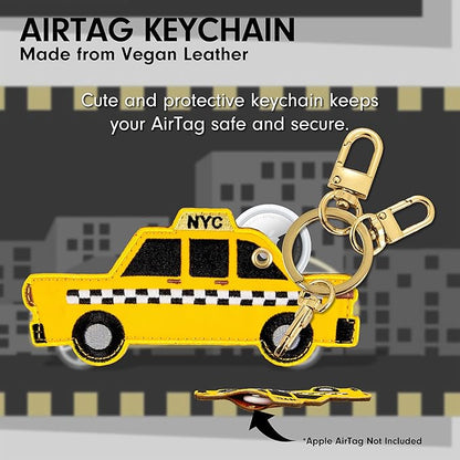Sonix Keychain Case Compatible with GPS Smart Tracker | Protective Smart Tracker Cover Keychain Bag Charm | Taxi