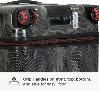 Traveler's Choice Maxporter II 30" Hardside Spinner Trunk Luggage, TSA Lock, Gray Camo