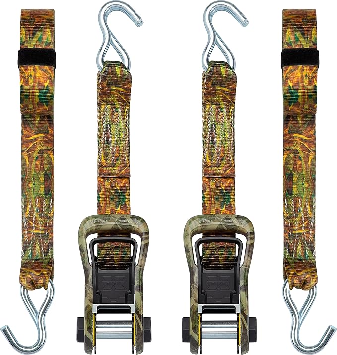 SmartStraps 1956 14' Ratchet Straps CamoX Tie Down Camo Webbing (5,000lb)