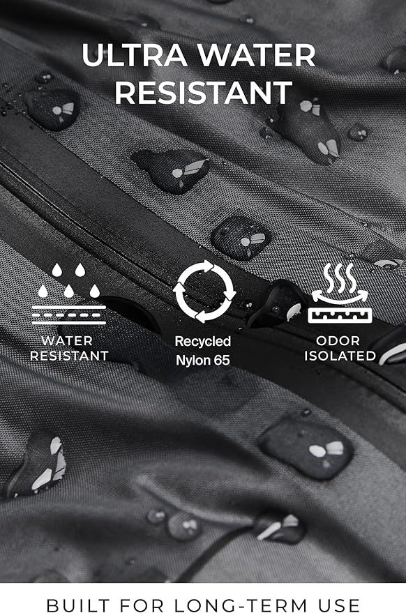 AirVault Vacuum Seal Travel Backpack 60L with Expandable Vortex Air Compression Vacuum System Water Resistant TSA Lock (Vacuum Pump Included, White, 60L)