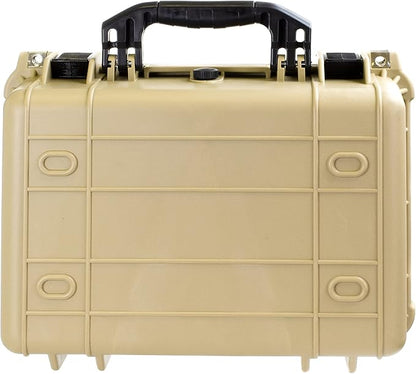 Eylar Standard 16" Gear, Equipment, Hard Camera Case Waterproof with Foam TSA Standards
