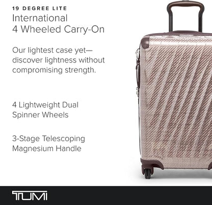 Tumi Unisex 19 Degree Lite International Carry-On Blush Carry-On 22-Inch One Size