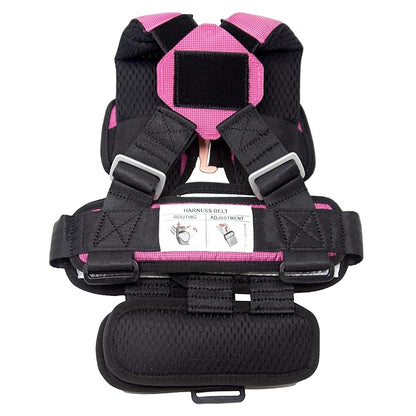 RideSafer - Extra Small (XS) Pink, Lightweight, Compact, Portable Car Seat, 2+ Years; 26.5–40 lb - Perfect for Travel and Everyday Child Safety