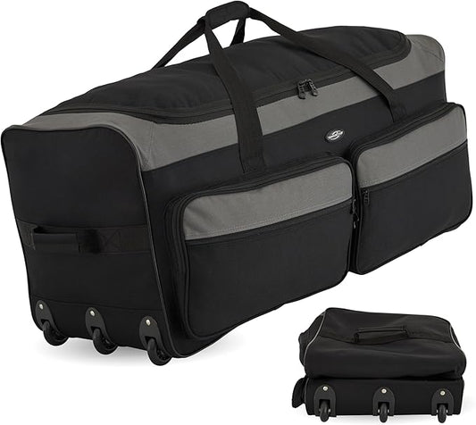 Travelers Club 36" Asgard 3-Wheel Rolling Duffel Bag
