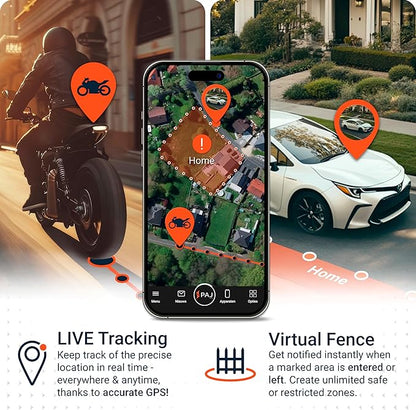 PAJ GPS Vehicle Finder 4G, 1.0 - Cellular Connected, Real Time Tracking GPS Tracker for Cars, Motorcycles, Trucks & More - Versatile & Secure Fleet Management