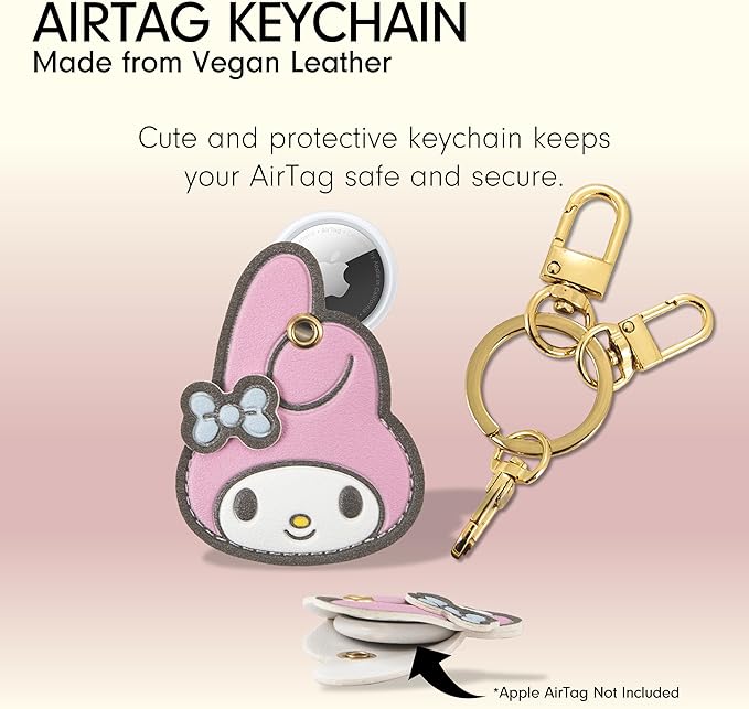Sonix x Sanrio Character Keychain Case Compatible with Apple AirTag | Protective AirTag Cover Keychain | My Melody
