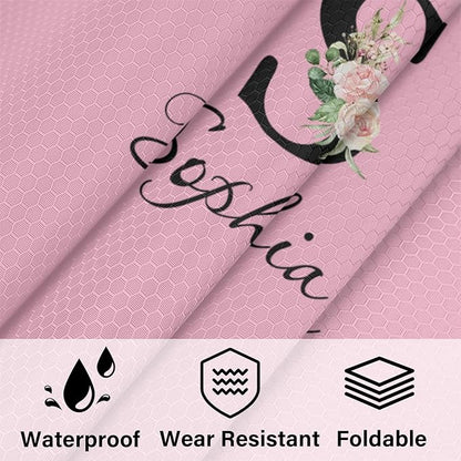 Custom Name 6 Set Compression Packing Cubes for Travel Accessories Customized Expandable Packing Organizers Personalized Carry On Essentials Luggage Bags, Initial