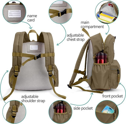 Toddler Backpack for Boys 2-5: Preschool Kindergarten Backpack - 13" Daycare Backpack Fit A4 Folder