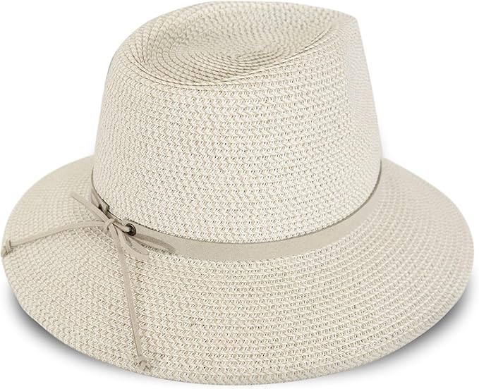 Lucky Brand Straw Hat | Travel | Vacation | Sun Protection | Lightweight | Breathable | Summer | Beach | Straw