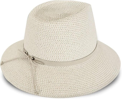 Lucky Brand Straw Hat | Travel | Vacation | Sun Protection | Lightweight | Breathable | Summer | Beach | Straw