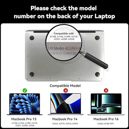 360°Privacy Screen MacBook Pro 13 inch (2016, 2017, 2018, 2019, 2020, 2021, 2022, M1, M2) & MacBook Air 13" (2018-2021, M1),Matte Anti Glare Blue Light 13 In Mac Scratch Resistant Laptop Screen Protector Filter