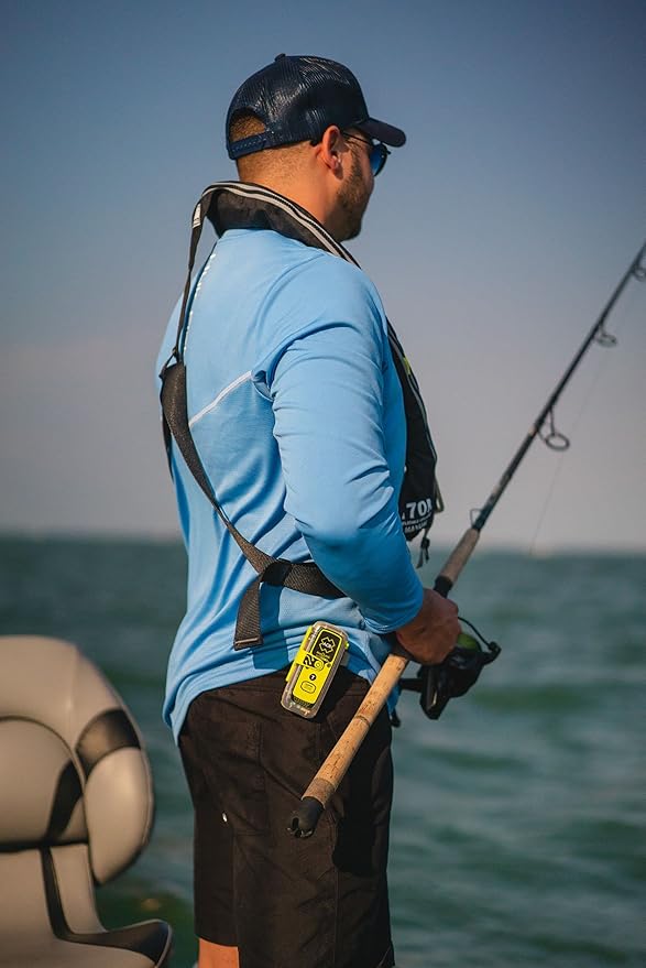 ACR ResQLink View RLS - SOS Personal Locator Beacon - Digital Display, Return Link Service, GPS Global Coverage to Alert Search and Rescue - Outdoor Emergency, Ideal for Hiking Hunting Boating Fishing