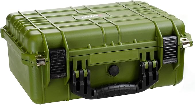 Eylar Standard 16" Gear, Equipment, Hard Camera Case Waterproof with Foam TSA Standards