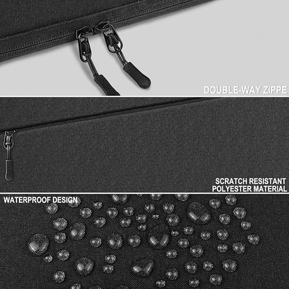 Laptop Sleeve Case 14 inch, Traveling Water Resistant Carrying Notebook Bag with Pocket, Shockproof Protective Laptop Cover Compatible for 14 Inch MacBook Air/Pro, HP, Lenovo, Dell, ASUS, Acer, Black