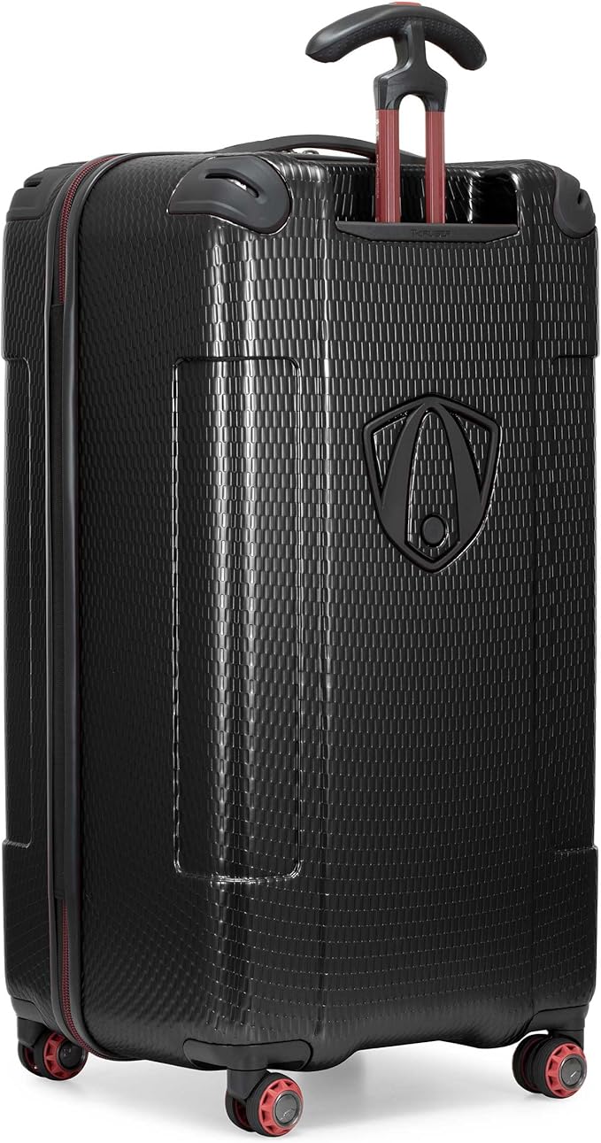 Traveler's Choice Maxporter II 30" Hardside Spinner Trunk Luggage, TSA Lock, Black