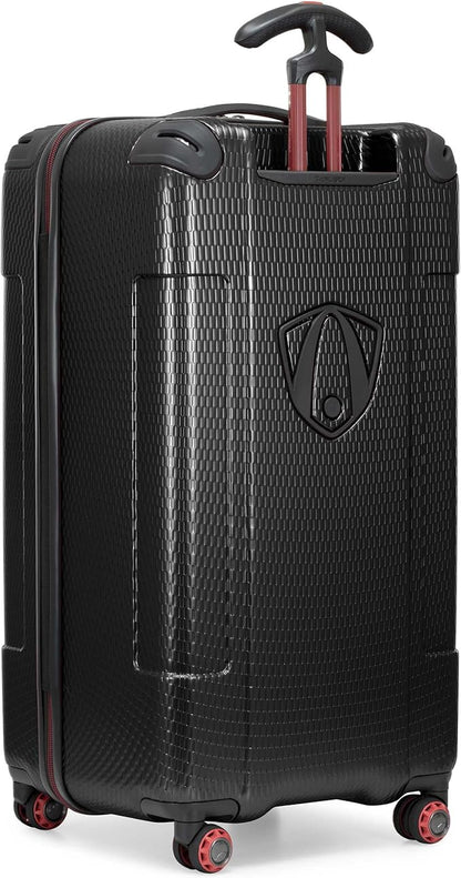 Traveler's Choice Maxporter II 30" Hardside Spinner Trunk Luggage, TSA Lock, Black