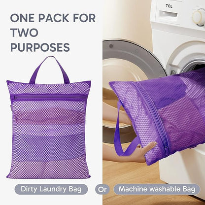 ALL INCLUDED 10 Set Durable Packing Cubes for Suitcases,OlarHike Essentials for Travel,UPGRADED Anti-Tear Stitching, NEW Improved Luggage Packing Organizers for Travel Accessories (Lavender)