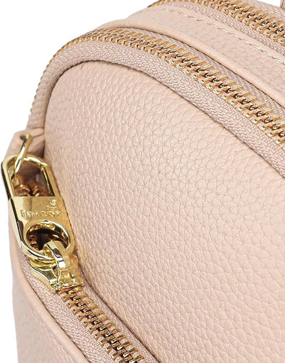 INICAT RFID Blocking Sling Bag,Anti Theft Crossbody Bags for Women,Travel Gifts Cross Body Purses Vegan Leather
