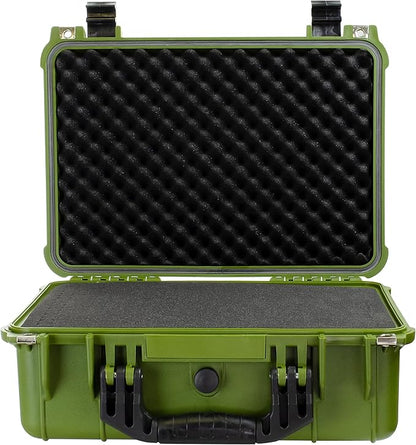 Eylar Standard 16" Gear, Equipment, Hard Camera Case Waterproof with Foam TSA Standards