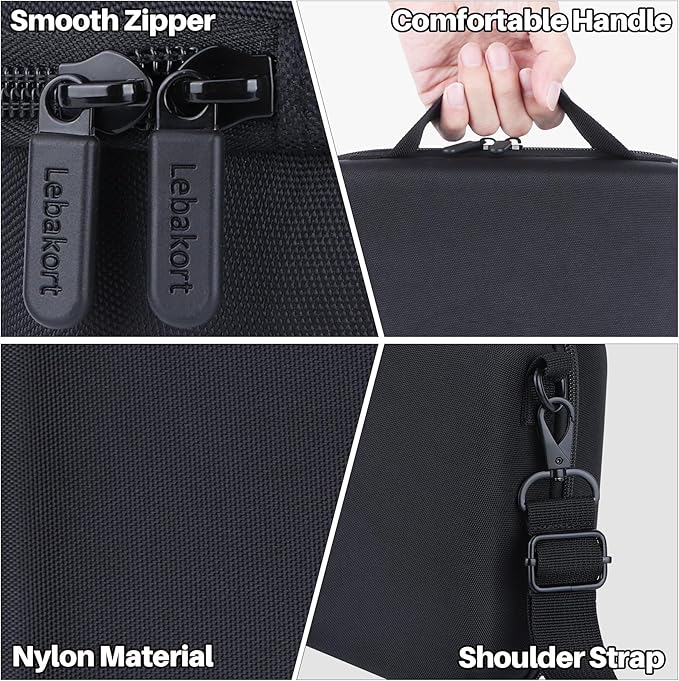 Storage Case Compatible with Canon EOS Rebel T7 / T7i / R100 / R50 / R5 / R6 Mark II / R7 / R8 / 90D / 5D Mark IV Camera