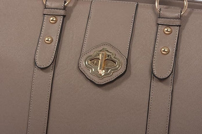 JKM & Company Rolling Laptop Bag for Women | Designer Wheeled Briefcase | Fits 13-17" Laptops | Office Travel Computer Case