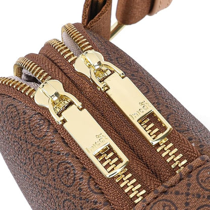 INICAT Small Anti Theft Crossbody Bags for Women, Vegan Leather Sling Cross Body Purse Travel Essentials Teen Girl Gifts