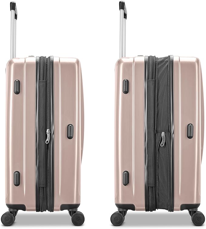 Samsonite Winfield 2 Hardside Expandable Luggage with Spinner Wheels, Artic Pink, 3-Piece Set (20/24/28)