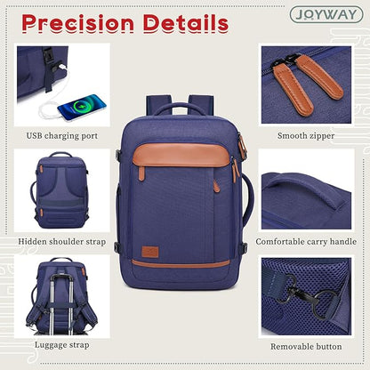 Joyway Expandable Luggage Sets 5 Piece, Lightweight Hard Shell Travel Suitcase Set with Spinner Wheels and TSA Lock
