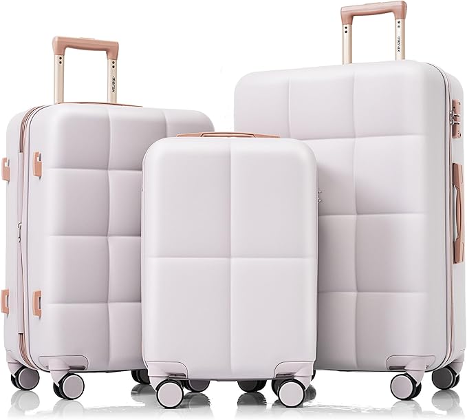 Hard Shell Suit case with Spinner Wheel Lightweight TSA Lock