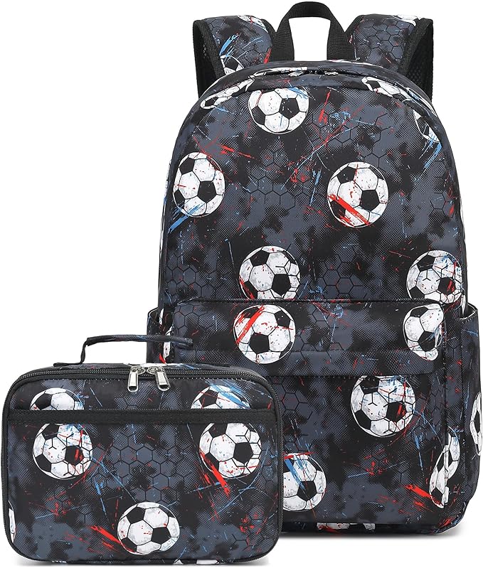 CAMTOP Backpack for Kids, Boys Girls Preschool Backpacks with Lunch Box Toddler Kindergarten School Bookbag Set