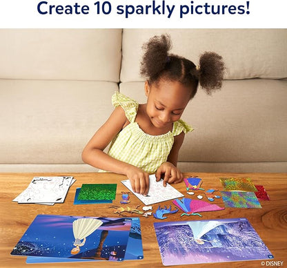 Skillmatics Foil Fun - Disney Frozen, Mess-Free Art, Craft Kits & Supplies, DIY Creative Activity, Travel Toys, Christmas Gifts for Fans of Elsa, Anna, Olaff, Girls, Boys, Ages 4, 5, 6, 7, 8, 9