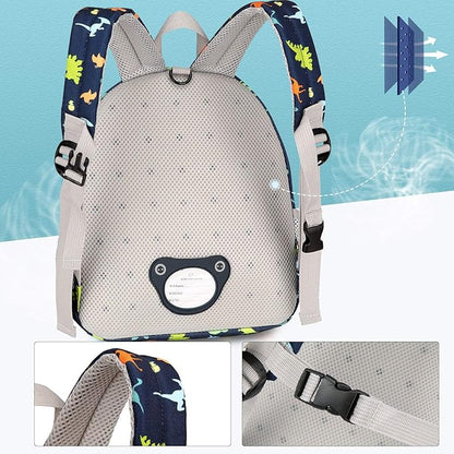 willikiva 3D Dinosaur Backpack Toddler Backpacks for Boys and Girls Kids Backpack Waterproof Preschool Safety Harness Leash (Dinosaur Paradise)