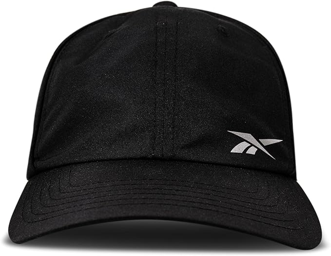 Reebok Lightweight Adjustable Performance Running Cap for Men and Women (One Size Fits Most)