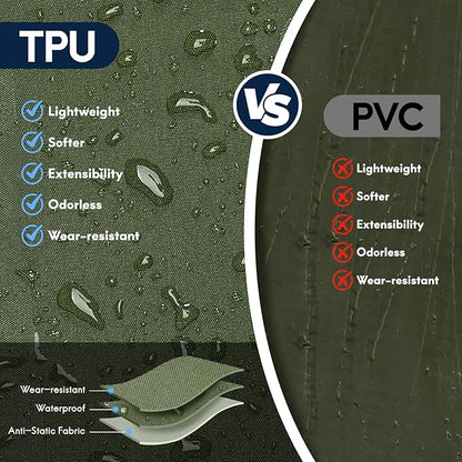 Haimont Waterproof Dry Backpack 30L TPU Lightweight Roll Top Dry Bag for Men Women, Beach, Kayaking, Travel, Hiking