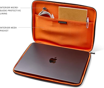 UAG Laptop Sleeve Case, Large Sleeve, Fits Up to 15-16"" Laptop, Shockproof Protective Carrying Computer Bag with Micro-Suede Lining and Interior Accessory Pocket, Dark Grey