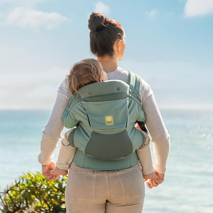 LÍLLÉbaby 3-in-1 Ergonomic CarryOn Airflow Toddler Carrier with Lumbar Support & Breathable Mesh Lining (25-60 lbs), Supportive & Comfortable, Multi-Position Carrying for Hiking & Travel (Willow)
