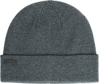 Cole Haan Men's Heritage Rib Cuff Wool Beanie Hat, One Size