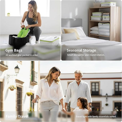 Cipway 5 Set Packing Cubes for Travel Suitcase Organizer for Accessories Luggage Carry On Suitcase Lightweight White