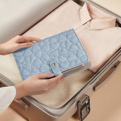 Travel Jewelry Organizer Case,Jewelry Storage Roll Bag for Women,Tangle-Free Portable Storage for Necklaces & Earrings/Rings/Bracelets,Jewelry Storage Book, Waterproof Organizer Bag