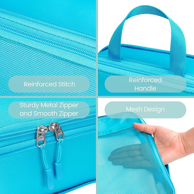 Cambond Compression Packing Cubes for Travel Women - Expandable Travel Bags Luggage Organizers Travel Essentials Compression Cubes for Travel Carry on Suitcases Organizer