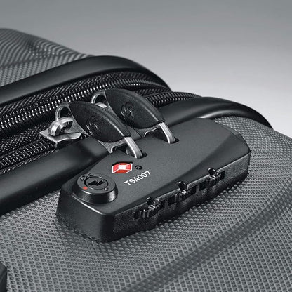 Samsonite Omni PC Hardside Expandable Luggage with Spinner Wheels, 3-Piece Set (20/24/28), Charcoal