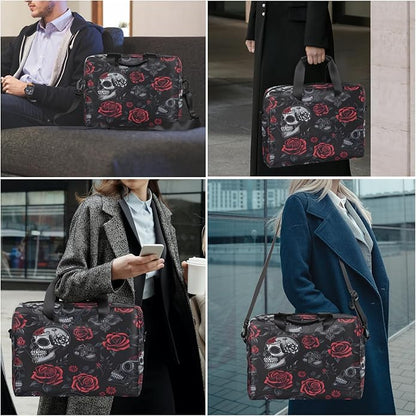 Laptop Bag Bohemian Mandala Laptop Satchel Briefcase Adjustable shoulder Carrying for MacBook Pro 16 inch