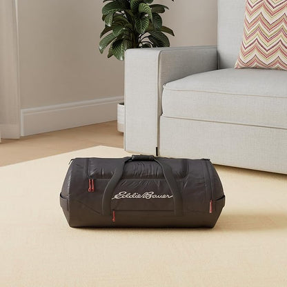 Eddie Bauer Stowaway Packable Duffel Bag | Travel | Foldable | Lightweight | Durable | Ripstop Polyester