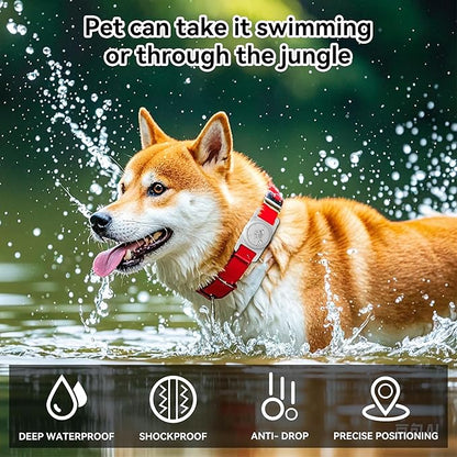 for Airtag Dog Collar Holder 2 Pack,Waterproof cat Collar Holder for Apple AirTag, Silicone Air Tags Case for Cat Dog Collars